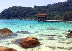 Coral View Island Resort Kampong Pasir Hantu Exterior foto